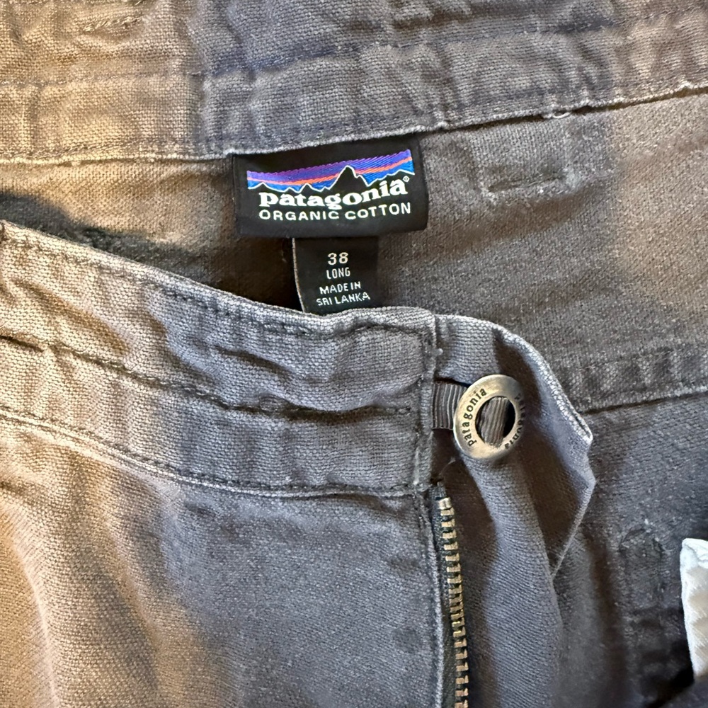 Vintage Patagonia Charcoal Organic Cotton carpenter pants